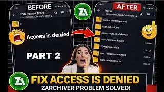 How to Fix ZArchiver Access Denied on Android (No Shizuku Needed!)
