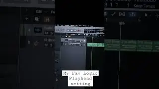 My favorite Logic Playhead Setting