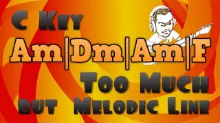 Dorian is better than Aeolian/Key of C/Am|Dm|Am|F