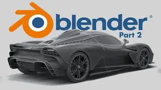 The BEST way to model Cars in Blender Product Visualization Tutorial Part 2