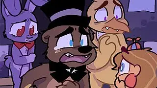 ПОЧЕМУ ПЛАЧУТ АНИМАТРОНИКИ ?  ☘ СПРОСИТЕ МЕНЯ ЧТО-НИБУДЬ ☘ ASK ME ANYTHING ☘ FNAF КОМИКС № 15