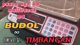 tips para I was BUDOL sa TIMBANGAN (digital)