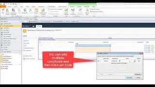SharePoint - Conditional Formatting - change color