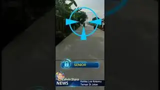 Ketika Kamu ketemu temen di jalan, Namun serasa di Sirkuit Balap