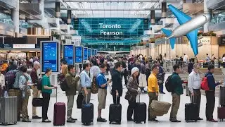 ✈️ Thrilling Takeoff: Experience the Rush of Departing from Toronto Pearson International Airport!