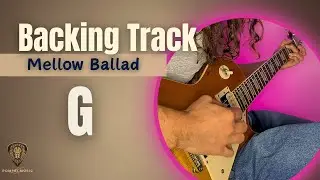 Mellow Ballad Backing Track in G Major | Perfect for Melodic Guitar Soloing | 80bpm