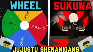 Jujustu shenanigans but a wheel decides our character for a 1v1 battle