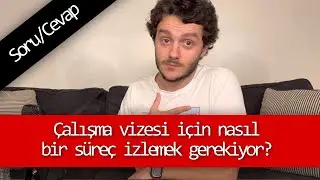 Amerika'dan çalışma vizesi almak için nasıl bir yol izlemek gerek?