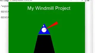 Creating windmill in pyleap