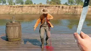 🗡[4K] Melee Gameplay #72 - Red Dead Redemption 2