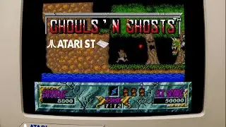 Ghouls 'n Ghosts - Atari ST (1989) longplay