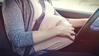 Pregnant and Driving to the Hospital and Having Contractions While in Labor!!!