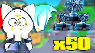Toilet Tower Defense  Открытие 50 Fan Crate !🐈