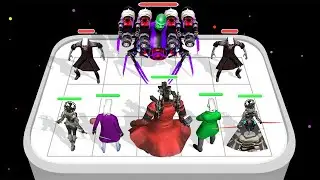 MERGE MASTER: ZOOMBIE EVOLUTION - Toilet Merge Run (New Update) Merge Runner - Battle Fussion