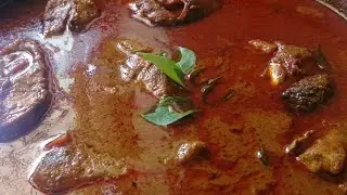 തേങ്ങ വറുത്തരച്ച മീൻ കറി || Varutharacha Meen Curry || Kerala Style Fish Curry. Hot Food By Saju