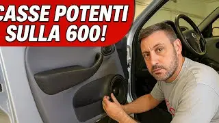 Miglioro l’Impianto Audio della Mia Fiat 600! 🔧💥 Nuove Casse Anteriori - Ep.4 Serie 2