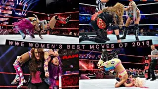 WWE Women's best moves of 2018☠