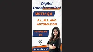 Quality Assurance | A.I., M.L. & Automation |  #qualityassurance #softwaretesting #qa #youtubeshorts