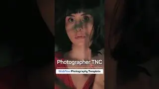 Webflow Photography Template - Photographer TNC 