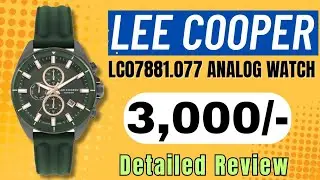 Lee Cooper Analog Watch Review 🔥 Lee Cooper LC07881.077 Watch 