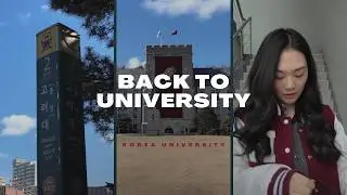 vlog: вернулась в универ спустя год!/ первый день в универ SKY/Korea University