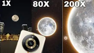 Realme 11 Pro Plus | Moon Mode | Nightscape 200Mp Zoom Test