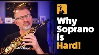Why learning soprano saxophone is hard JodyJazz Custom Dark Review