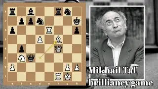 Mikhail Tal vs Bobby Fischer | Chess Trap | Tal brilliancy | white wins | IG CHESS