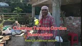 How to Clean My Terrace Kitchen Garden 🏡