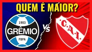 Grêmio VS Independiente, QUEM É MAIOR [Comparativo de Títulos]