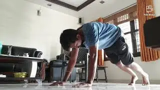 Quarantine challenge Vlog Day 4 - 35 pushups #lockdownchallange