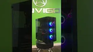 Cheap tempered glass with RGB lights Deep cool Matrexx .