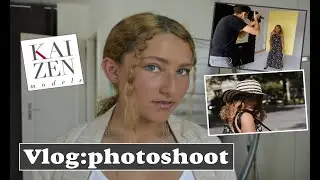 VLOG: my first photo shoot as a Model!