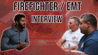 Firefighter / EMT (Emergency Medical Technician) Interview | Paramedic training, lifestyle, and more