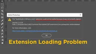 How to Fix 'Extension Could not be loaded because it was not properly saved'