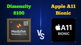 Dimensity 8100 vs Apple A11 Bionic 💥
