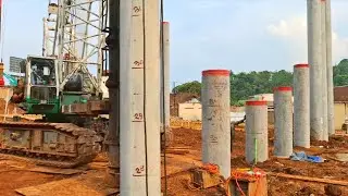 PILE DRIVER HAMER DIESEL‼️