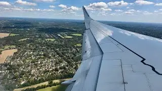 Ryanair Boeing 737MAX 8 landing at Hamburg Airport