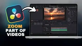 How To ZOOM On PART Of A Video In Davinci Resolve (Studio) in SECONDS!