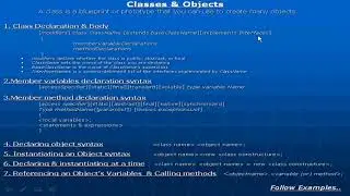 Classes and Objects in Java in Telugu | Unanth Learnings