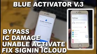 ‼️WINDOWS Bypass IC Baseband Damage iPhone Fix iCloud Sync Blue Activator v3 unable to activate✅