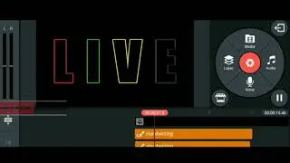 lighteffectontext #kinemasteredit  How to add light effect on Text || Kinemaster Video Edit