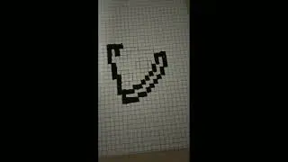 Как рисовать пиццу 🍕- рисунок по клеточкам