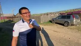 Борцы из Калмыкии на берегу Байкала