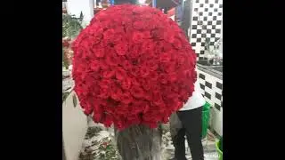 ROSE ARRANGEMENT STATUE VASE |ANNIVERSARY GIFTS FOR HIS WIFE .|SATISFIED CUSTOMER.