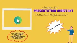 How to easily highlight your mouse pointer and clicks using visual effects using an App.