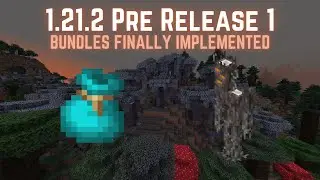 Bundles Implemented, Minecart & Pale Garden Experiments - Minecraft 1.21.2 Pre-Release 1 Overview