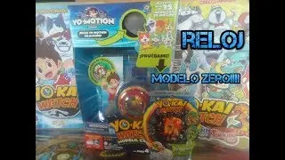 RELOJ YO-KAI WACH MODEL ZERO Y SOBRE DE MEDALLAS SERIE 3 // UNBOXING //MEDALLA ( LEGENDARIO!!!!)