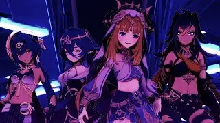 【MMD Genshin | ProSeka】 PaⅢ.SENSATION 【 Dehya | Candace | Nilou | Layla 】