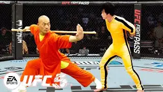 🐲💥 UFC5 Bruce Lee vs Zhao Yun UFC 5 EA Sport - Epic Fight 💥🐲